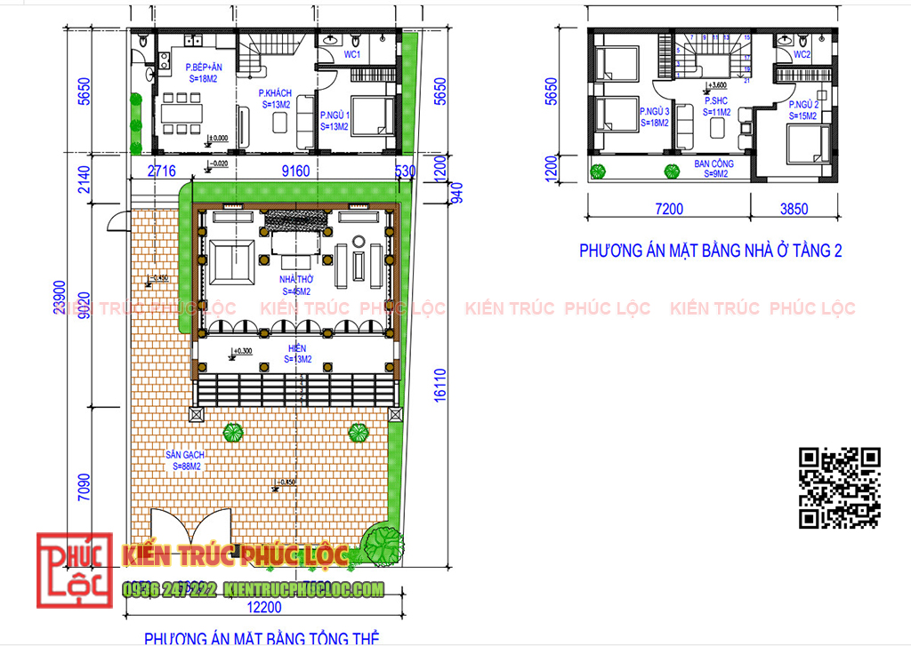 Bản vẽ thiết kế nhà thờ họ phải đáp ứng đầy đủ công năng